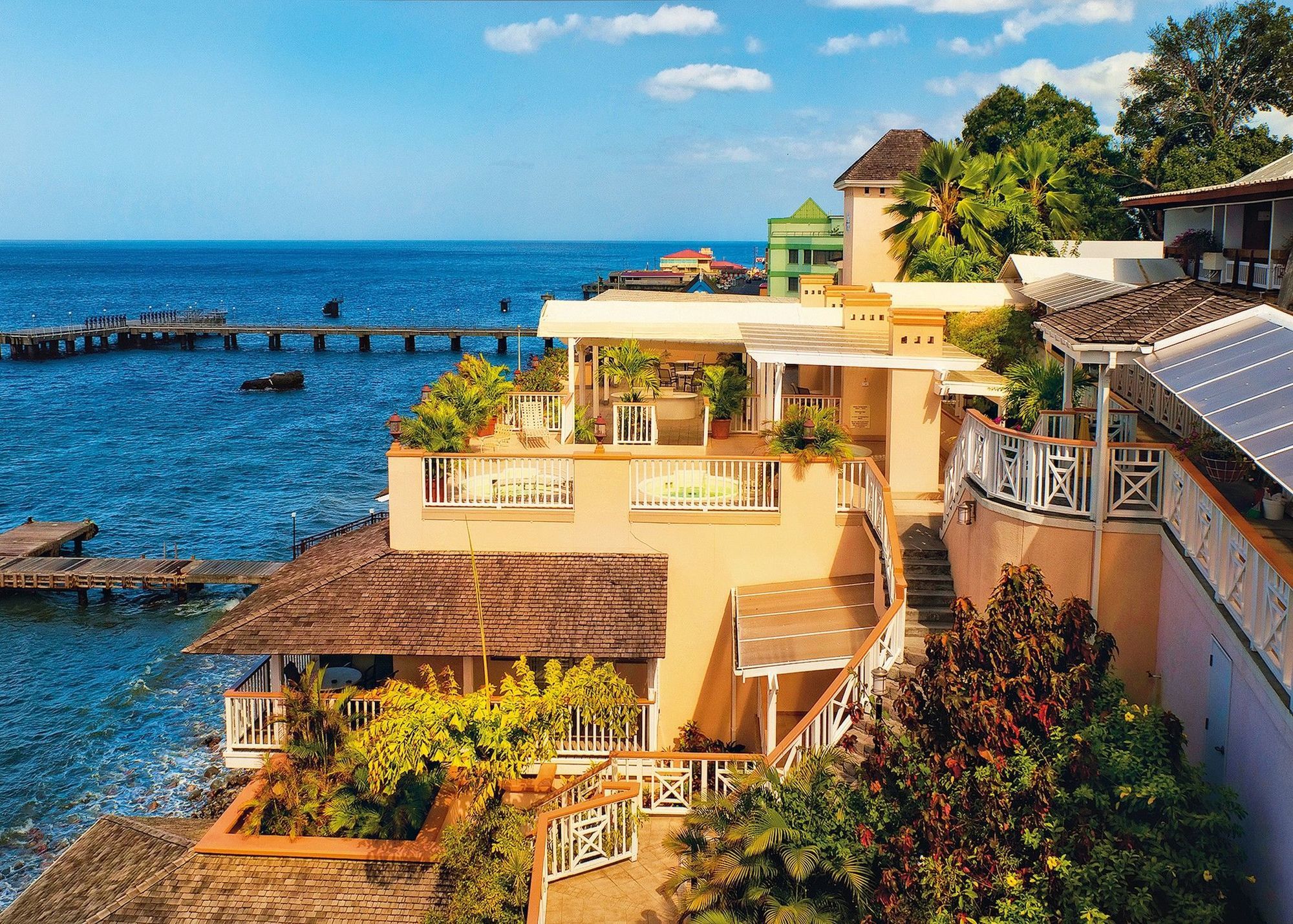 Fort Young Hotel Roseau Exterior foto